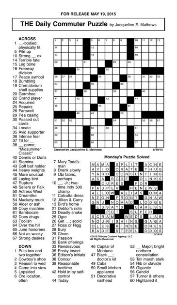 Game 51: May 22, 2015the Initials Game