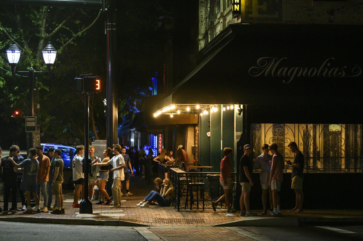 Increase in Athens nightlife brings long lines, little social