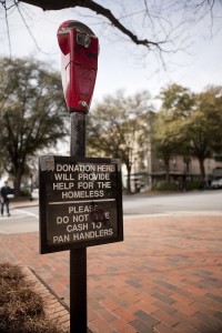 parking downtown bus money redandblack meters seeking meter donated tickets those take help used red local