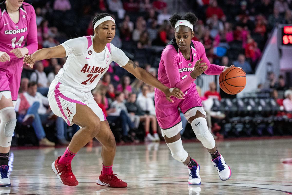 PHOTOS: Georgia women's basketball defeats the Alabama ...