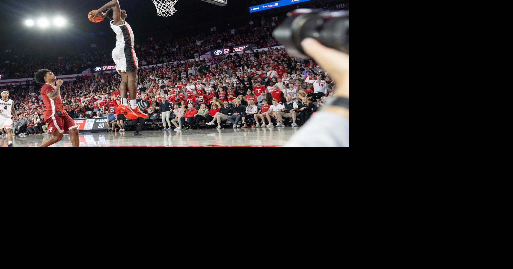 Georgia men's basketball defends home court, takes down Alabama in dominant home finale