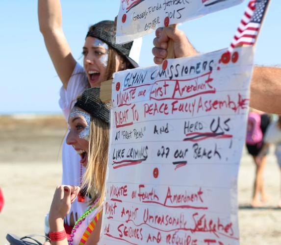 Freshman braces for first 'Frat Beach' experience