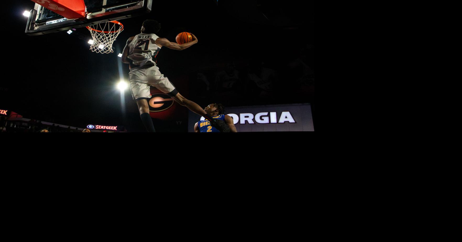 Georgia men’s basketball forward Jake Wilkins to enter transfer portal