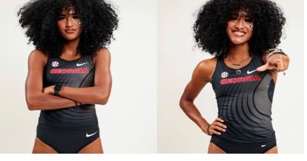 Georgia track and field twin sisters Sole and Sanaa