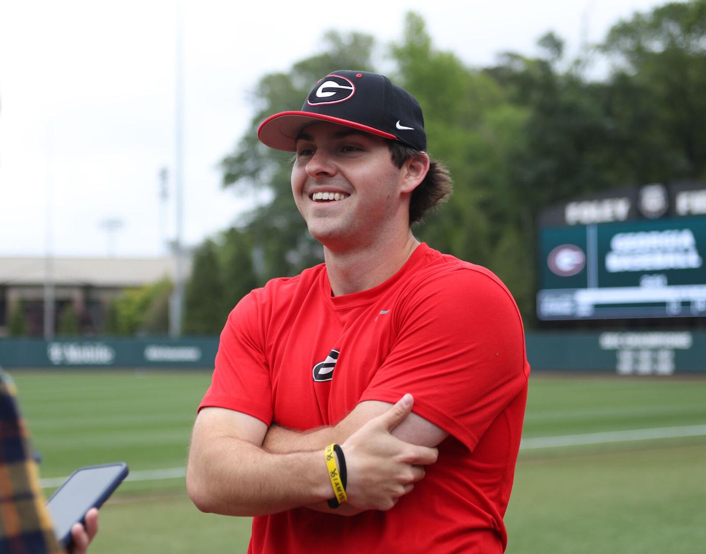 uga baseball tee