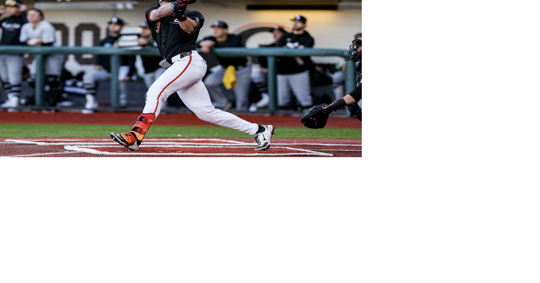 Georgia baseball takes SEC series at Arkansas behind 40-total run finale