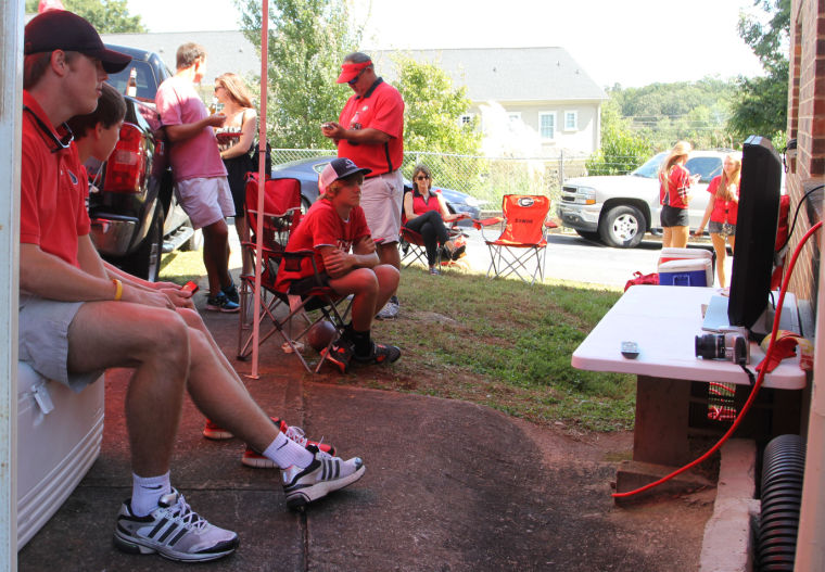Tailgating UGA vs LSU