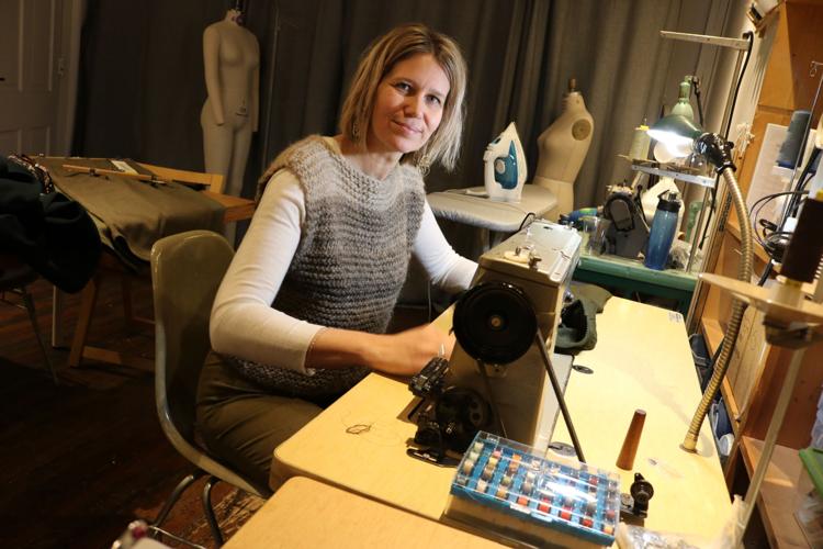 Sanni Baumgaertner — Community boutique portrait sewing machine
