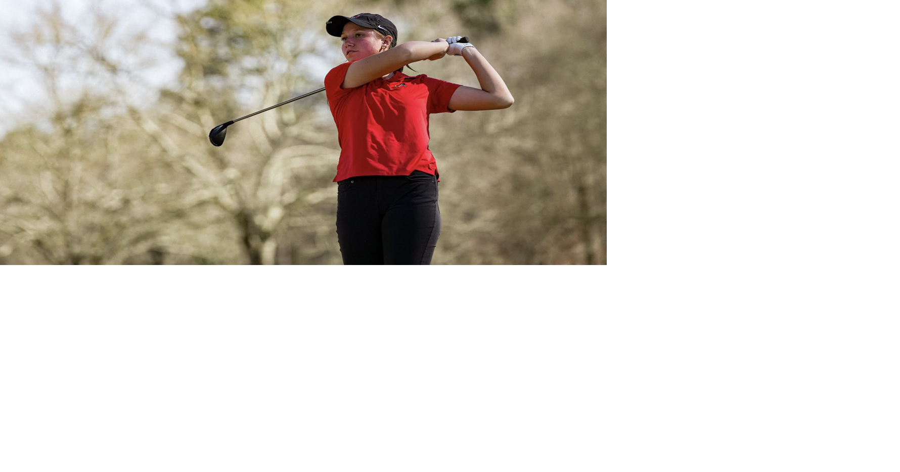 Georgia women's golf mid-year enrollee Trinity Beth wins SEC Freshman of the Week