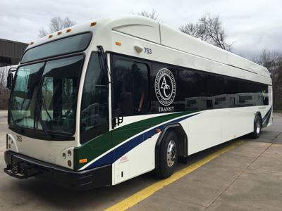 Athens Transit Proposes Bus Route Changes Considers Community Athens Hybrid Bus