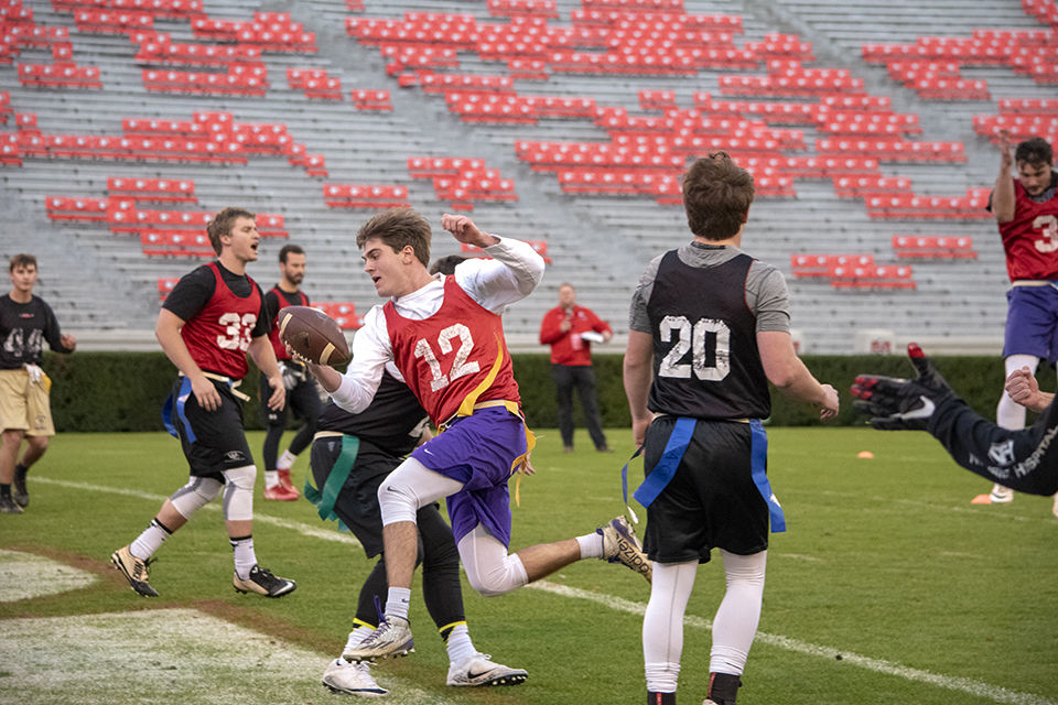 Photos Uga Students Compete In Intramural Flag Football