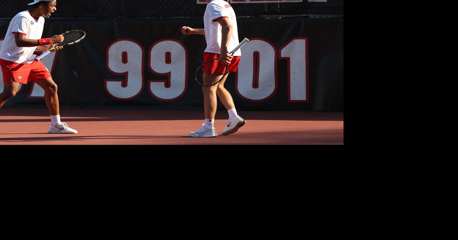 A perfect pair: Georgia men’s tennis sophomores secure No. 2 spot in ...