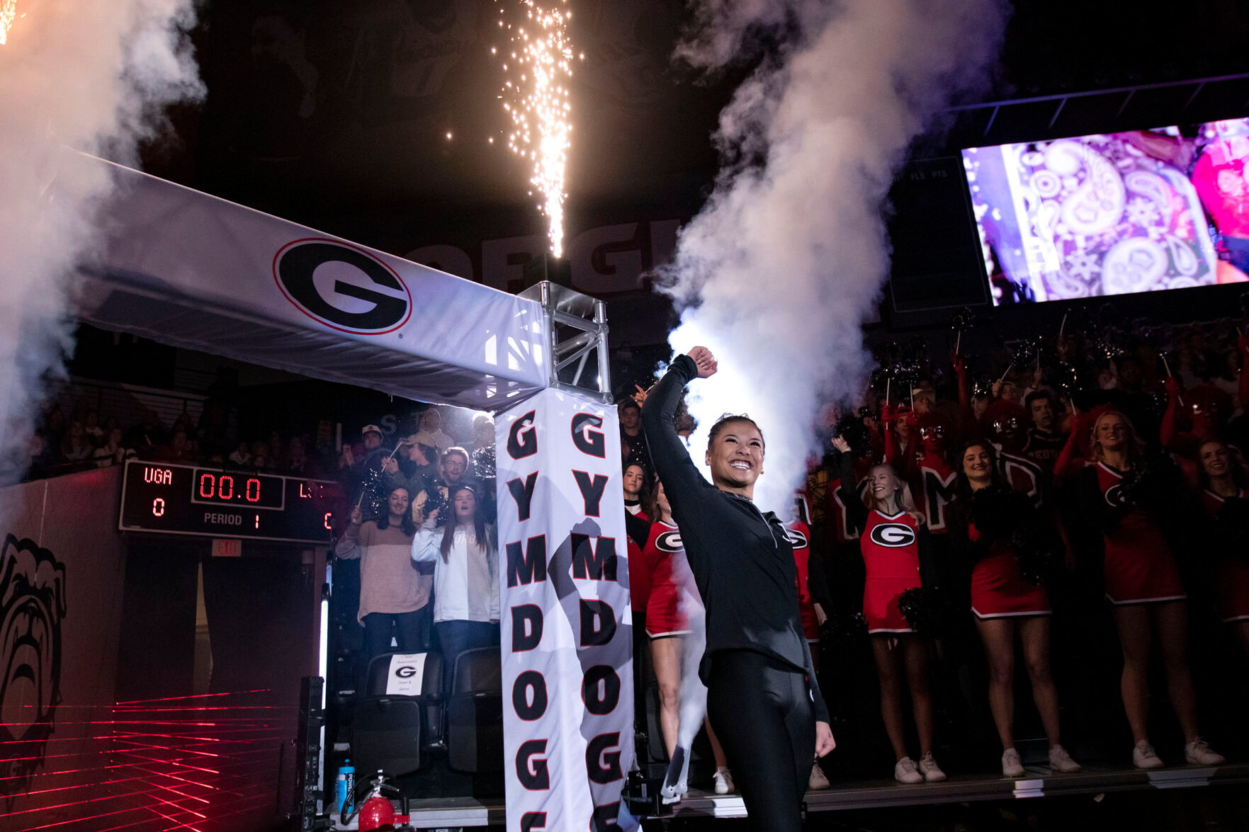 PHOTOS: Georgia Gymdogs Fall To LSU At Home | Multimedia | Redandblack.com