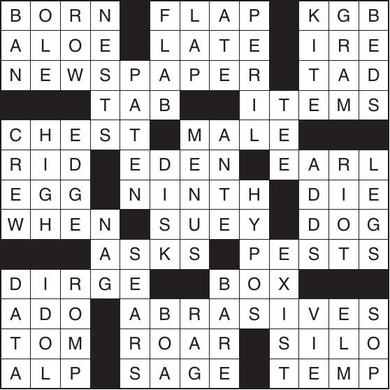 NYT Crossword Answers Sept. 15, 2023 - The New York Times