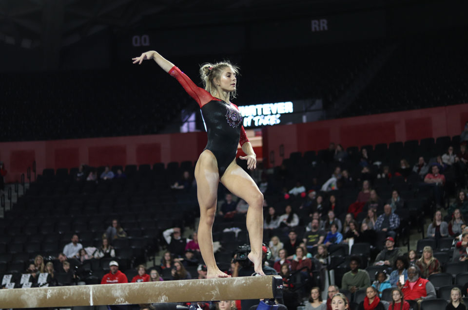 PHOTOS: GymDogs Reveal Sneak Peek At Routines At First Look ...