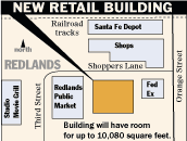New retail building