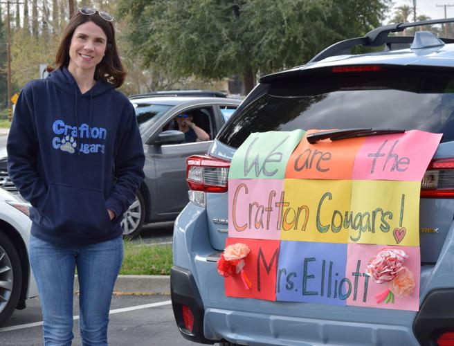 Crafton Elementary teachers parade through the neighborhood Education