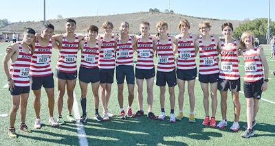 The Redlands East Valley High boys’ cross-country team has qualified for the section finals.