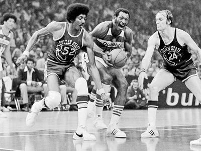 Golden State Warriors swept the Washington Bullets 4-0 in the 1975 NBA Finals.