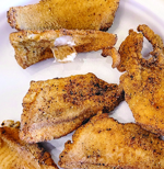 Fried catfish nuggets. Redlands Community News Photo by David Cohen