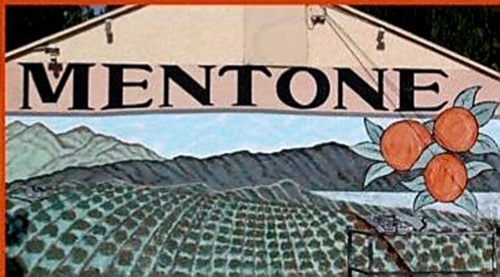 Mentone postcard