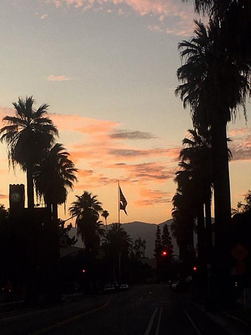 Best shot: Sunset in Redlands