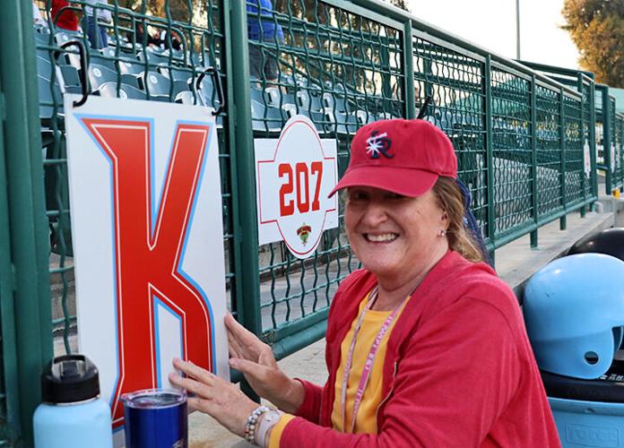 Mascot a big hit: Susie Sox popular with baseball fans