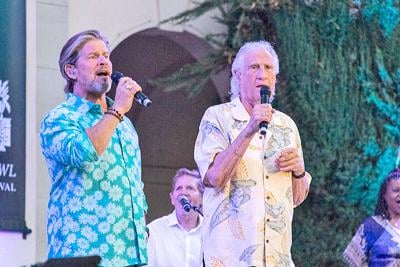 The Righteous Brothers in concert at the 2022 Redlands Bowl Music Festival