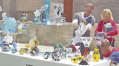 Professional artists from across the country come to sell their art in Redlands.