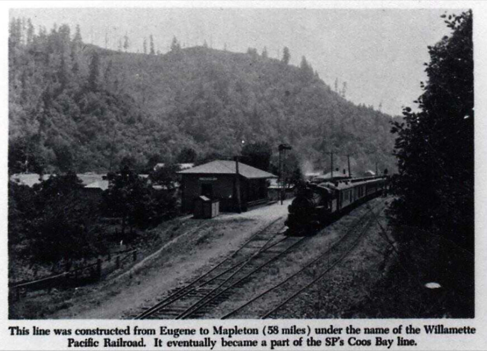 Shoe string railroad beat Southern Pacific in race to Coos Bay