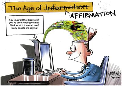 Editorial Cartoon: The age of disinformation | Opinion |  
