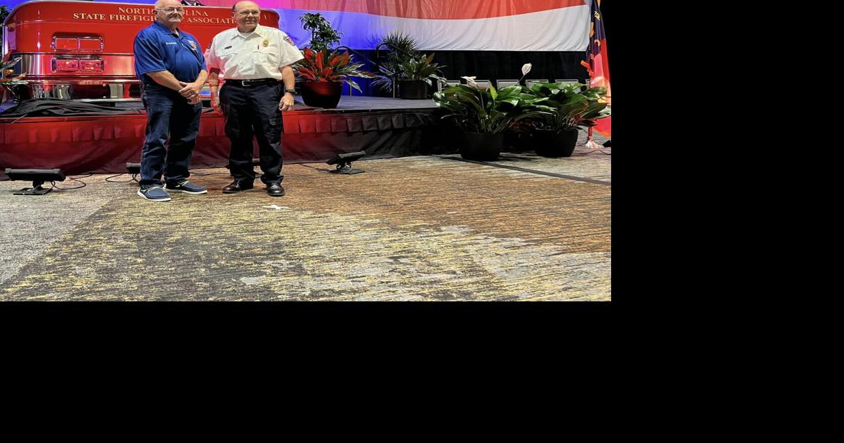 Faison Fire and Rescue deputy chief recognized during annual NCFA