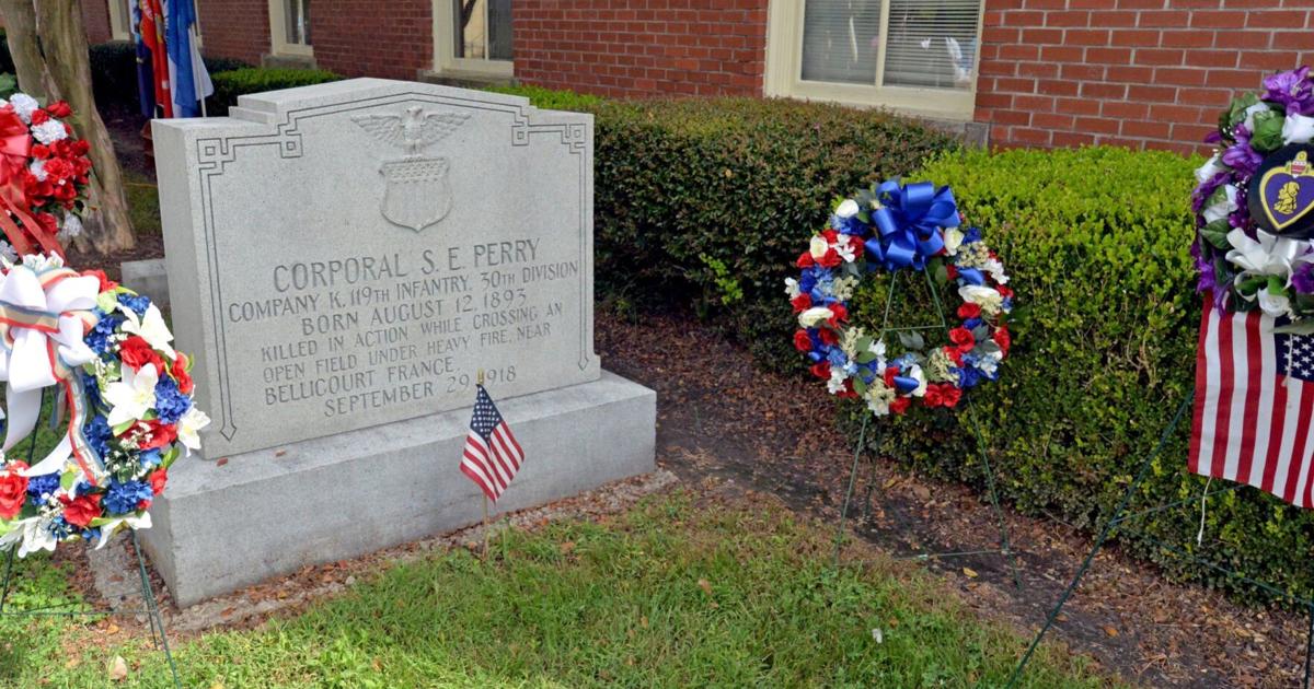 Seth Perry Pasquotank man Seth Perry sacrificed his life during WW1 efforts | APG ...