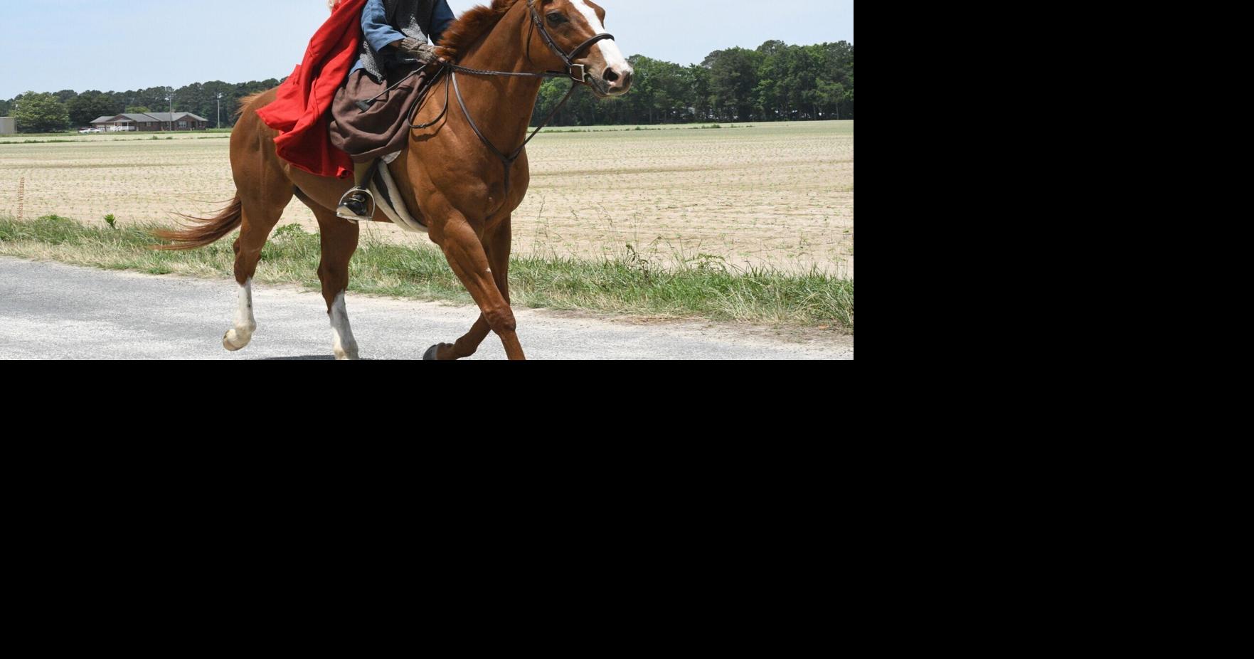 Young patriot Betsy Dowdy rides again