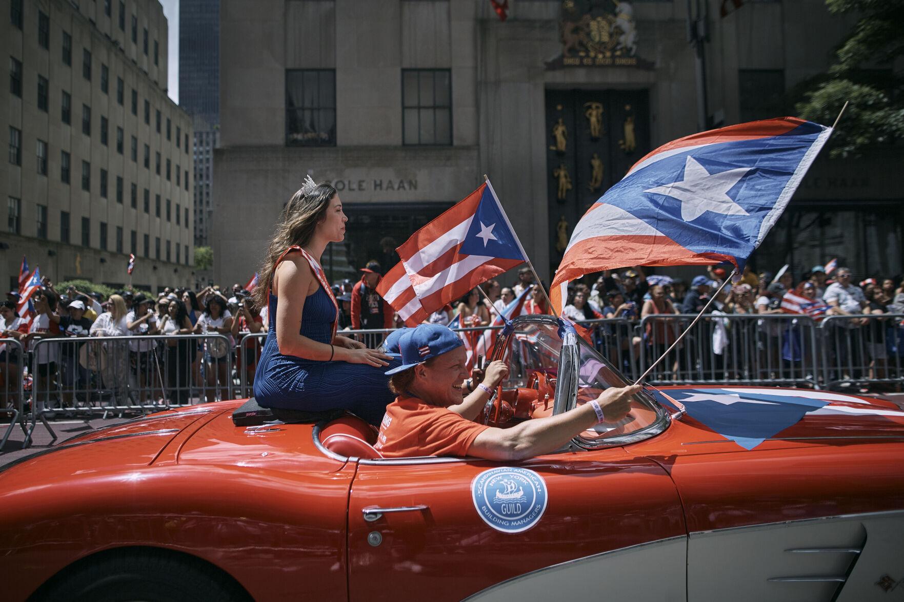 APTOPIX Puerto Rico Day Parade