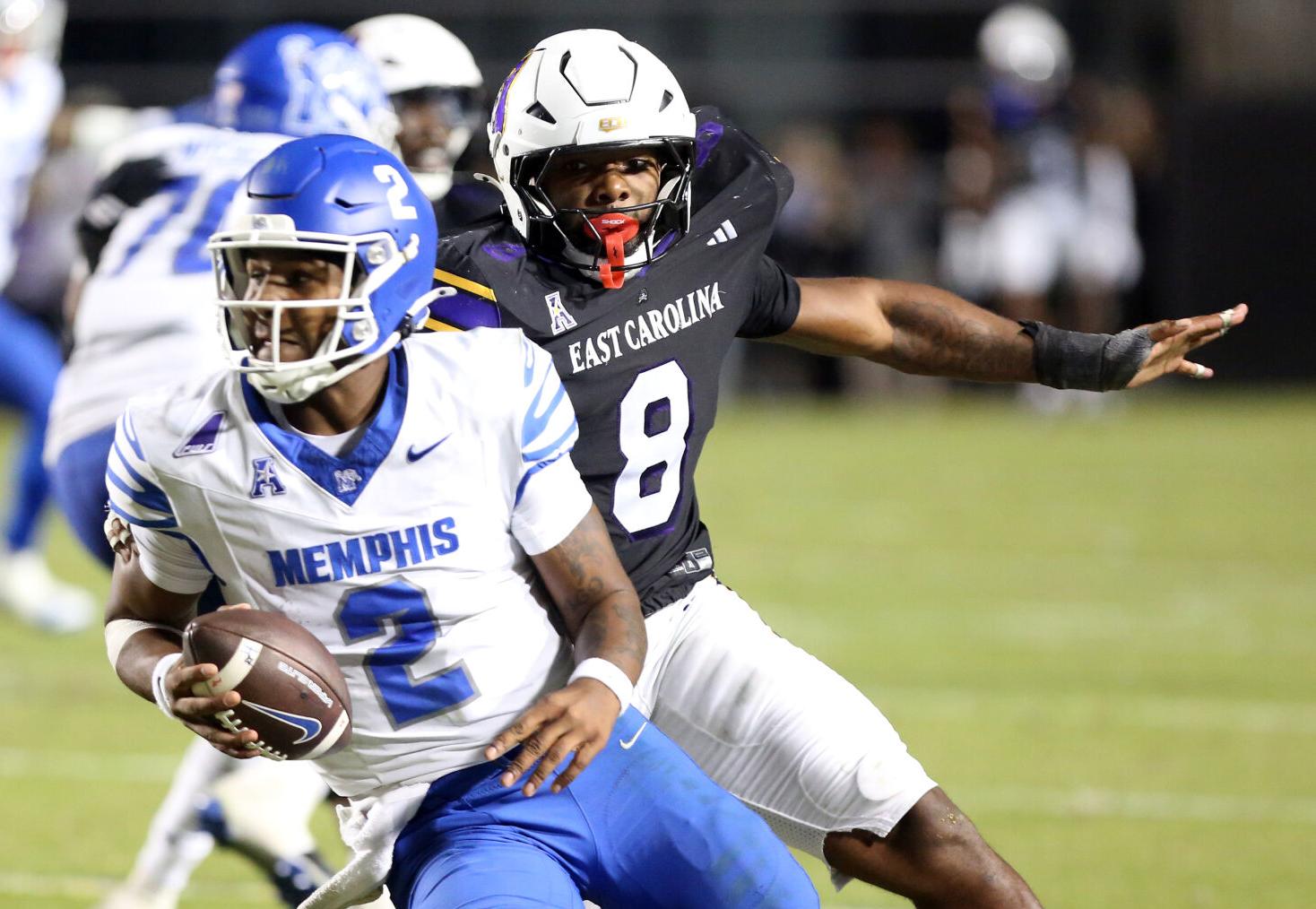 ECU football: Pirates get signature win, top Memphis 31-27 | College ...