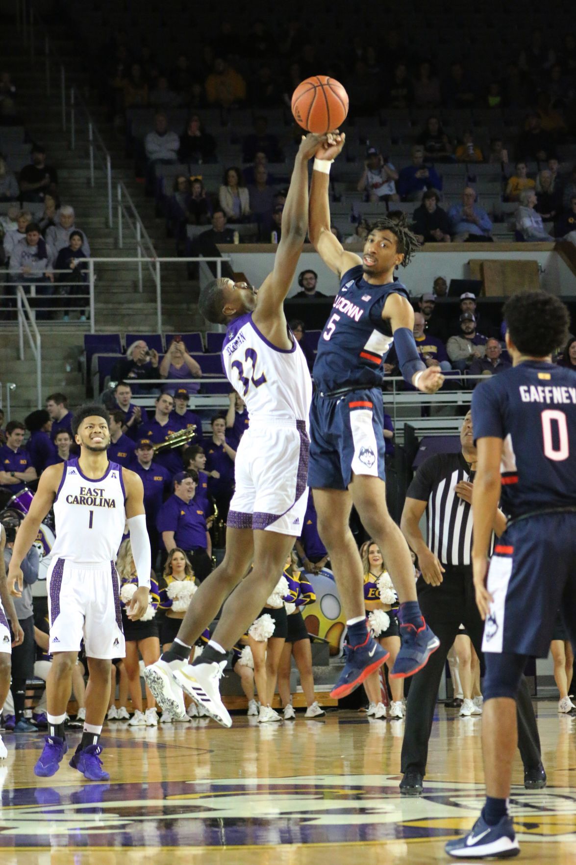 Scene Around at ECU Men's Basketball vs UCONN on Feb. 29