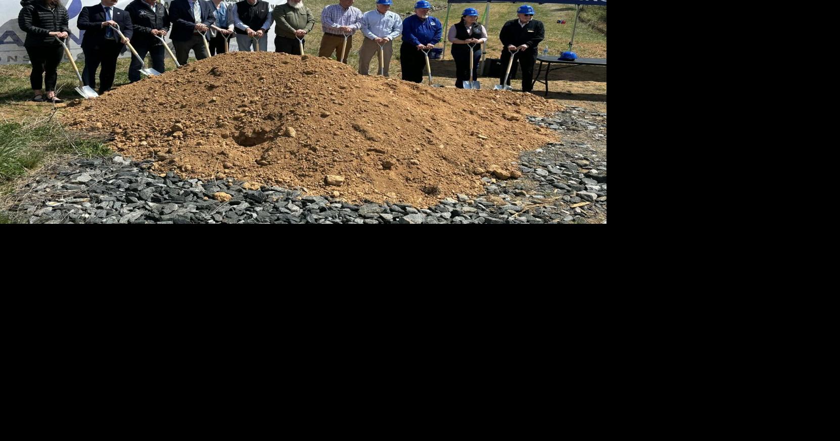 County breaks ground on industrial park shell building | APG State News ...