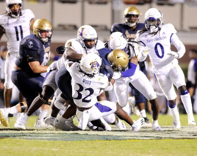 ECU football Pirates drop conference opener to Navy in double overtime