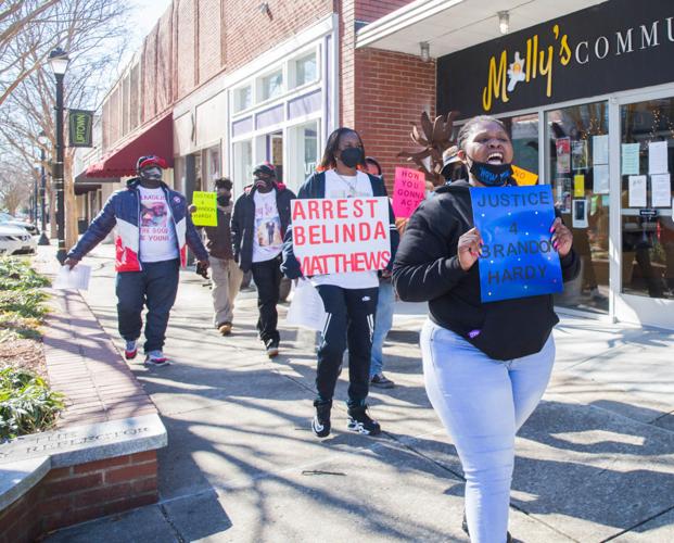 March, rally call for arrest in Grimesland shooting death Crime