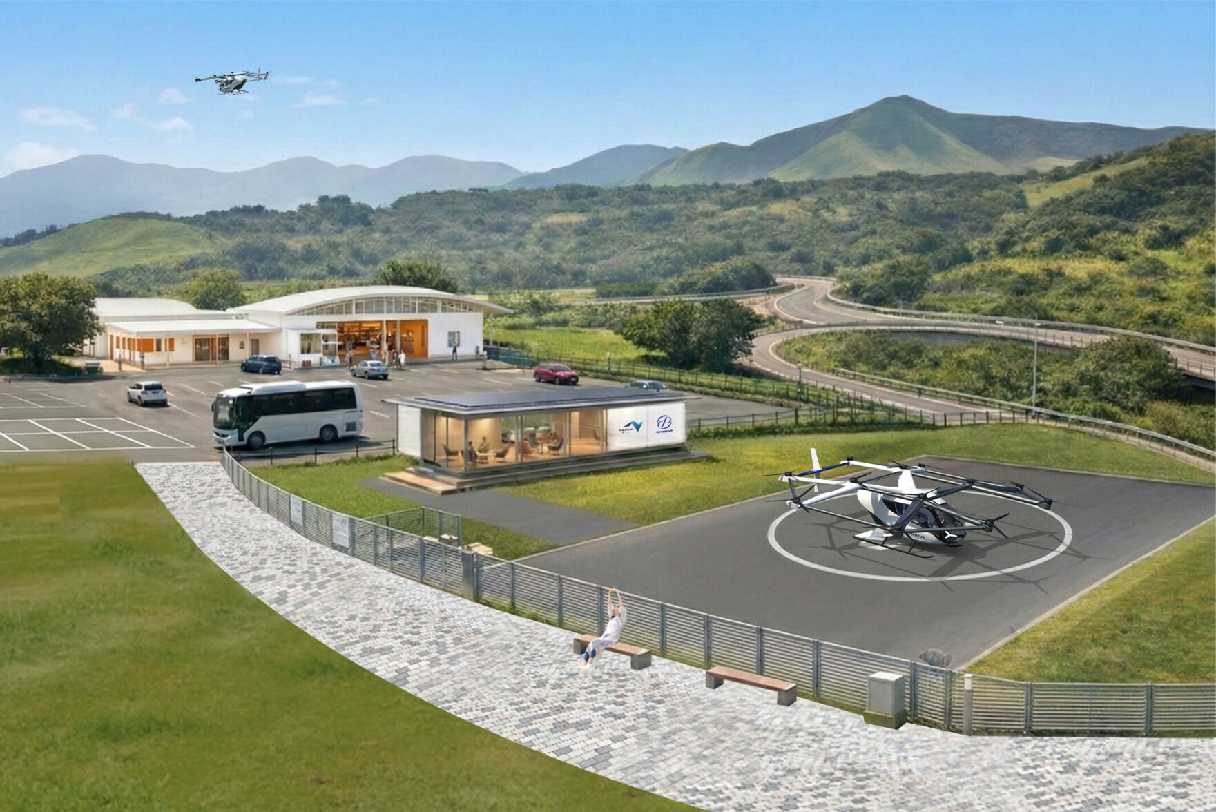 SkyDrive and West Nippon Expressway Company sign Partnership
