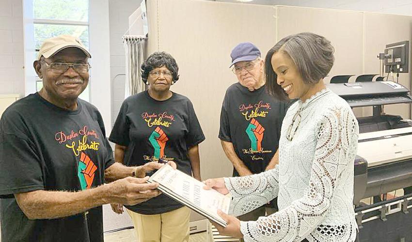 Duplin County African American Experience author donates research