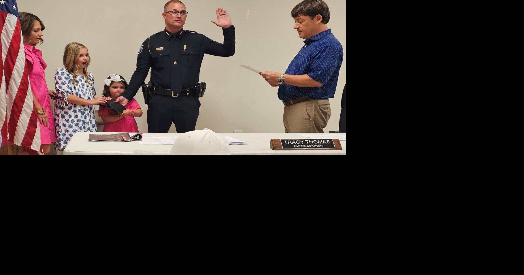 Town of Beulaville swears in new patrol officer and chief of police