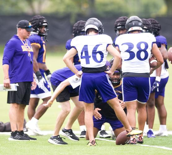 Big group turns out for ECU football summer workouts