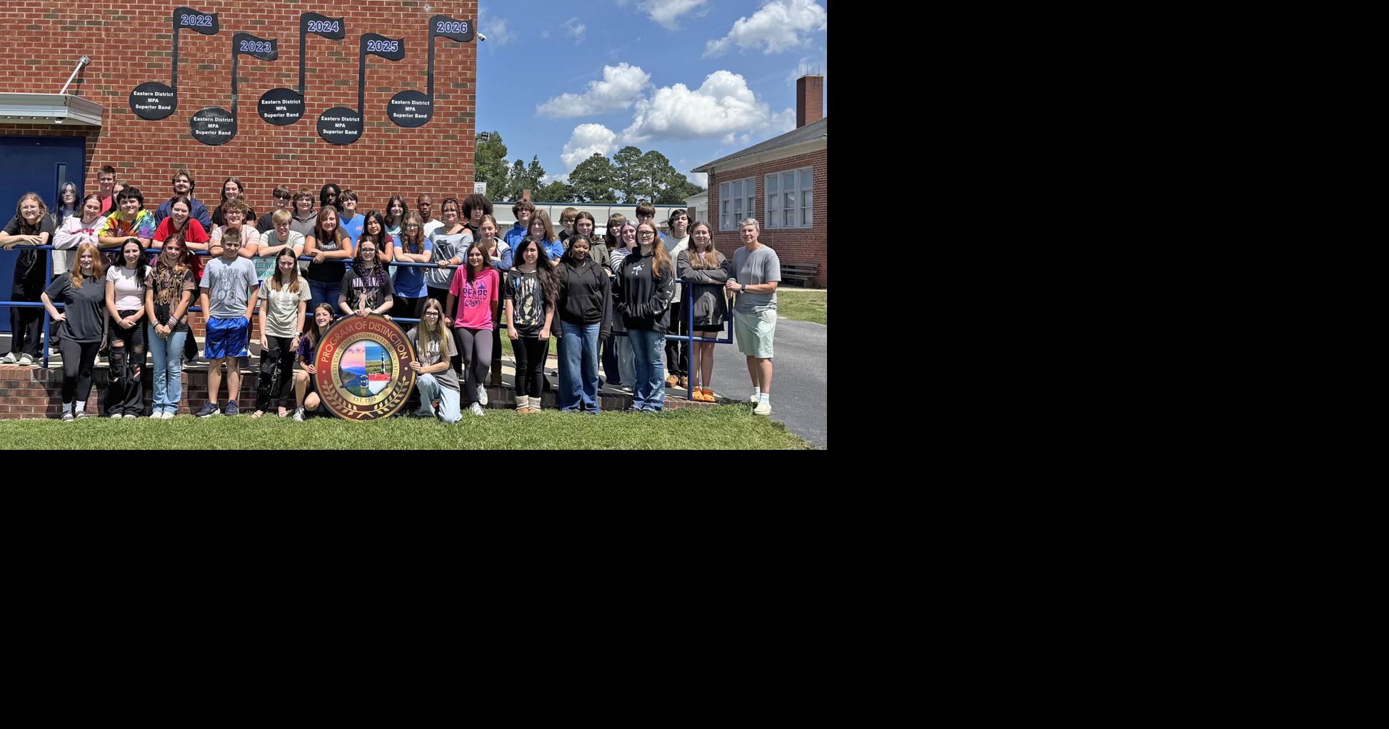 Bear Grass Charter School band earns honor