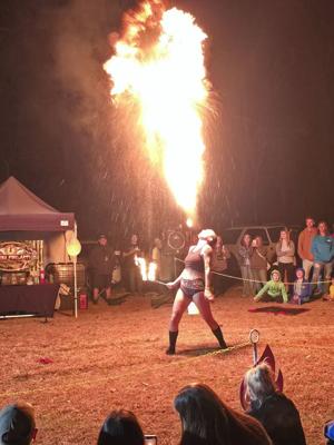 Fire eater, monster truck, and fair style fun