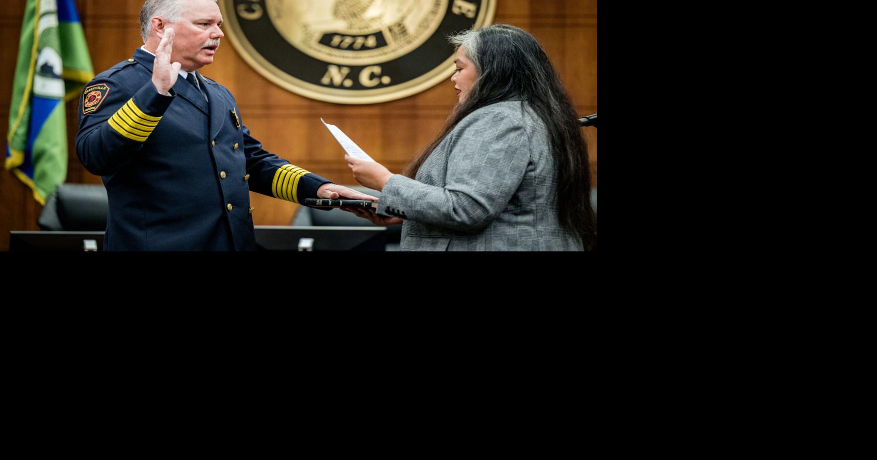 Davenport ‘humbled' in swearing in as Greenville Fire-Rescue chief ...