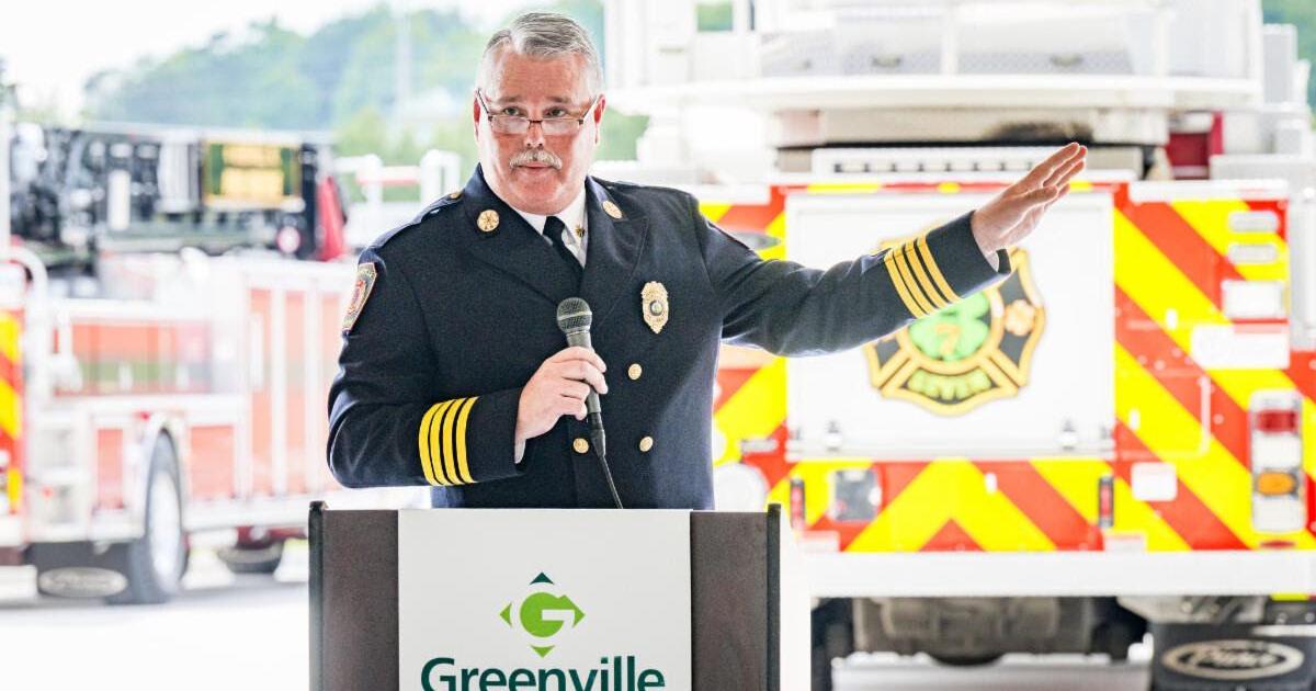 Steven Ferrante Davenport named Greenville's new fire-rescue chief | Local News ...