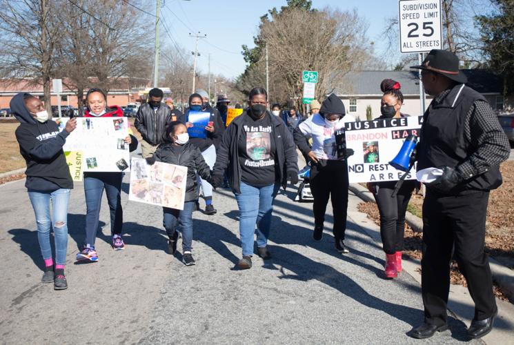 March, rally call for arrest in Grimesland shooting death Crime