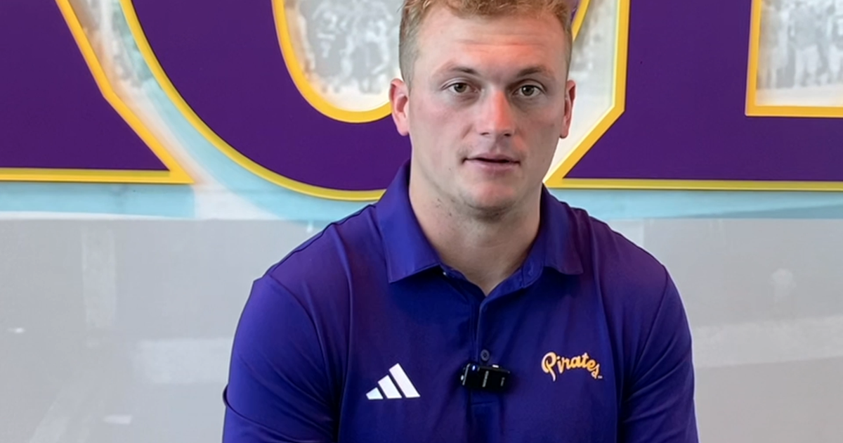Video: East Carolina QB Mitch Griffis talks SEC opponent